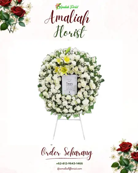 Krans Bunga Duka Candi Ampel
